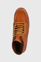 brown Red Wing leather ankle boots 6-Inch Moc Toe