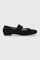 MM6 Maison Margiela ballet flats Anatomic Ballerinas S59WZ0093 black AA00