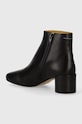 Взуття Шкіряні черевики MM6 Maison Margiela Ankle Boots S59WU0234 чорний