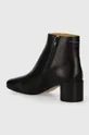 MM6 Maison Margiela cizme de piele Ankle Boots Gamba: Piele naturala Interiorul: Piele naturala Talpa: Piele naturala