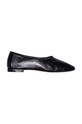 By Far balerini de piele Prudence negru MWFFC005LL002BK001PL