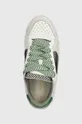 green Filling Pieces leather sneakers Avenue Isla