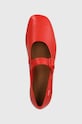 Шкіряні балетки Camper Casi Myra червоний K201629.003