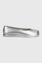 Melissa baleriny RUBY + MARC JACOBS AD M.35880.BA533 srebrny SS24