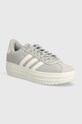 Кроссовки adidas VL COURT BOLD имитация натуральной кожи серый IF9784