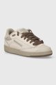 Reebok Classic sneakers in camoscio Club C Bulc pelle scamosciata beige 100074471