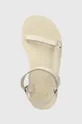 beige Teva sandali in pelle Original Universal Slim Lea