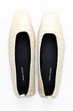 Vanda Novak balerini de piele Nora bej Nora.Ivory.Puffy