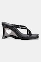 Šľapky Melissa GLASS HEEL AD M.35801.AW696 čierna SS25