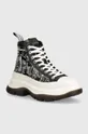 μαύρο Δερμάτινα ελαφριά παπούτσια Karl Lagerfeld LUNA Γυναικεία