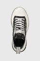 Karl Lagerfeld bőr sneaker LUNA fekete KL42952.400