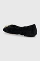 Obuwie AGL baleriny MILLY D544025PCSPONG0000 czarny