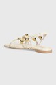Încălțăminte AGL sandale de piele SUMMER D656081PHSOFTY0119 bej