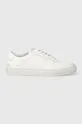 Kožené sneakers boty Common Projects BBall Low in Leather bílá