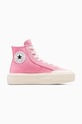 Kecky Converse Chuck Taylor All Star Cruise semišová kůže růžová A07569C