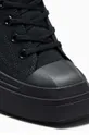 μαύρο Πάνινα παπούτσια Converse Chuck 70 De Luxe Wedge