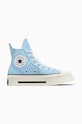 Кеди Converse Chuck 70 De Luxe Squared синтетичний блакитний A07566C