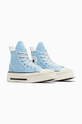 Πάνινα παπούτσια Converse Chuck 70 De Luxe Squared A07566C μπλε SS24