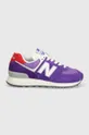Sneakers boty New Balance 574 fialová