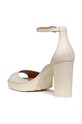 Geox sandale de piele D WALK PLEASURE 85S bej D45B6D.00043.C1002