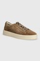 Vagabond Shoemakers sneakersy zamszowe DEREK platforma brązowy 5685.040.19