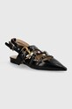 Pinko ballerine Gianira 01 finta pelle verniciata nero SD0025.P006.Z99