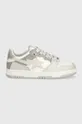 A Bathing Ape leather sneakers Bape Sk8 Sta #5 L gray