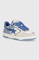A Bathing Ape leather sneakers Bape Sk8 Sta #5 L coated leather blue 1K30291312