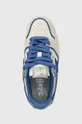μπλε Δερμάτινα αθλητικά παπούτσια A Bathing Ape Bape Sk8 Sta #5 L