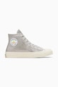 Tenisky Converse Chuck 70 Hi Pride plochá strieborná A10214C