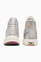 Obuća Tenisice Converse Chuck 70 Hi Pride A10214C srebrna