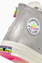 Tenisice Converse Chuck 70 Hi Pride A10214C srebrna