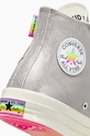 Tenisky Converse Chuck 70 Hi Pride A10214C strieborná