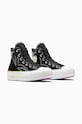 Αθλητικά παπούτσια Converse Chuck Taylor All Star Lift Hi Pride A10218C μαύρο SS24