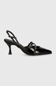 Alohas stilettos de piele Joelle S100441.02 negru SS25