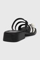 Παπούτσια Δερμάτινες παντόφλες Camper TWS K201602.004 μαύρο