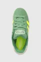 verde adidas Originals sneakers din piele intoarsă Campus 00s