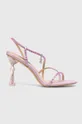 różowy Juicy Couture sandały SASHA Damski