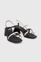 чорний Шкіряні сандалі Camper TWS Жіночий