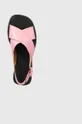 рожевий Шкіряні сандалі Camper Dana