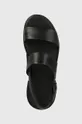 čierna Kožené sandále Camper Edy