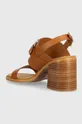 See by Chloé sandały skórzane Hana Cholewka: Skóra naturalna, Wnętrze: Skóra naturalna, Podeszwa: Materiał syntetyczny