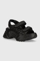 Miss Sixty sandale de piele 6L2QJ8500000 QJ8500 SHOES piele negru 6L2QJ8500000