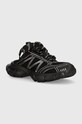 Miss Sixty klapki 6L2QJ8530000 QJ8530 SHOES tekstylny czarny 6L2QJ8530000