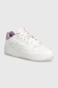 Sneakers boty Karl Kani Up Logo imitace kůže bílá 1184310