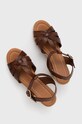 Kožené sandály Billi Bi hnědá A6710