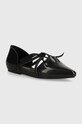 Balerinke Melissa MELISSA POINTY STRIPE + JASON WU AD Prijazno od planeta črna M.33435.01003