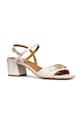 Geox sandale de piele D NEW ERAKLIA 50 A D45RNA.000TU.C5322 bej SS24
