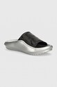 Šľapky Calvin Klein Jeans HYBRID SANDAL MG MR plochý čierna YW0YW01338