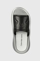 Šľapky Calvin Klein Jeans HYBRID SANDAL MG MR čierna YW0YW01338